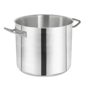 Mahaa Professional Casserole pot | Sandwich bottom | Induction base | 304 Food grade Stainless steel | Tri-ply base